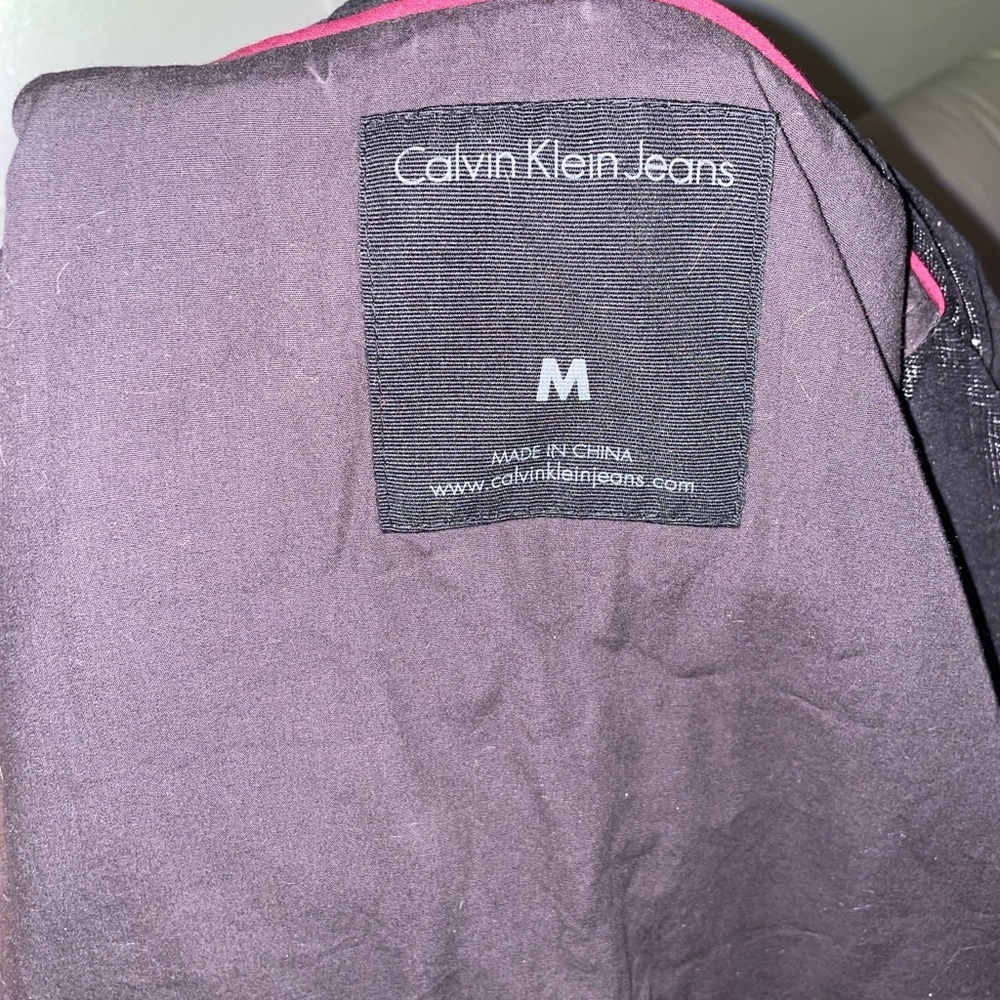Calvin Klein Jeans Black Jacket - Picture 2 of 3